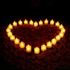 1000 Pétalos De Rosa Artificiales Velas LED Sin Llama, Para Bodas Y Decoración.
