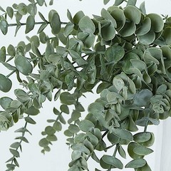 3 Frosted Green 30″ Artificial Eucalyptus Leaves Sprays Stems Party Supplies
