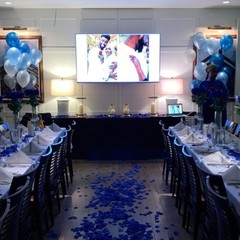 1000 Pcs Sapphire Blue Artificial Silk Rose Petals for Weddings & Parties