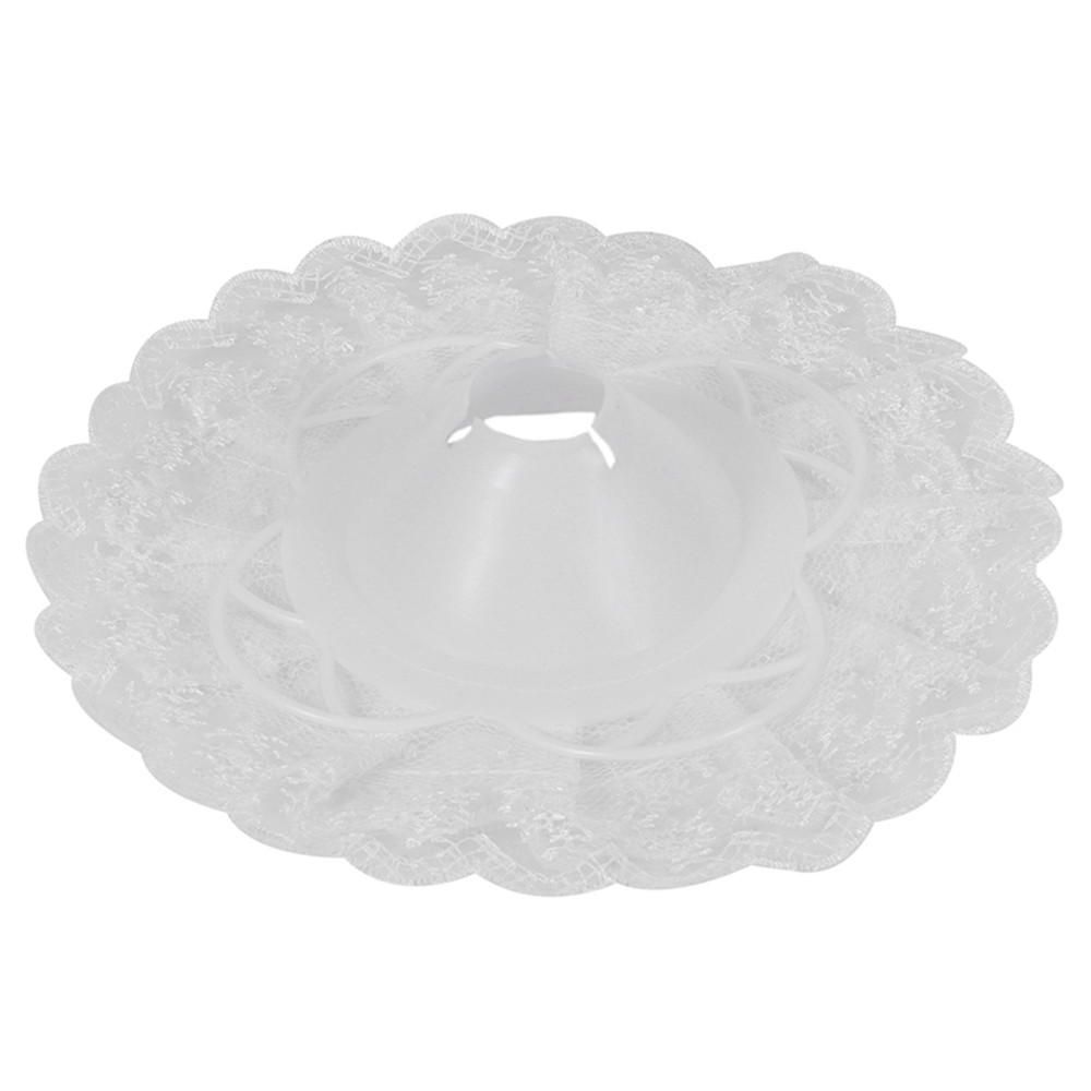 6Pcs Lace Bouquet Collar, Lace Collar DIY Bouquet Holder Wedding Bridal6268
