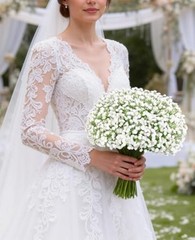 Babys Breath Artificial Flowers Baby Breath Flowers Artificial 50 Pcs White