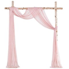 1pcs 6M Chiffon Fabric Drapes for Wedding Arch Ceremony Reception Decorations Sh