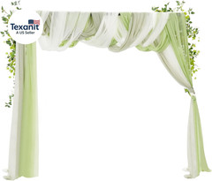 Artificial Wedding Arch Flowers Kit (Pack of 5), 2Pcss Realistic Silk Roses Flow