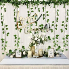 84 feet Artificial Vines Greenery Garland Fake Hanging Leaves Faux Foliage