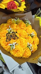 Infinity , Artificial Flower Bouquets handmade with love new 10 available