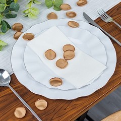 400 GOLD Silk Rose Petals Matte Artificial Flowers Table CONFETTI Party