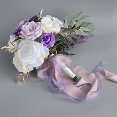 22 Wedding Bouquets for Bride Cascading Wedding Bouquet of Flowers Teardrop
