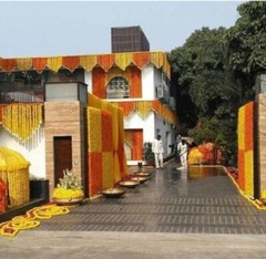 Indian Wedding Decor Articial Garland Handmade Marigold Flower Vine 10 Pc Lot