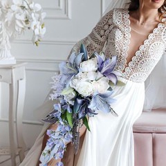 Wedding Bouquet Handheld Bouquet Artificial for Anniversary Gift Party