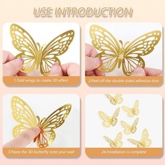 Flower Bouquet Accessories & Crowns for Flower Bouquets, Including 5 Pcs Cake Mi