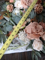 Piklado Faux Flower Swag Set Of 2 For Wedding Welcome Sign Floral Decorations