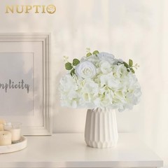 Flower Balls for Centerpieces Wedding: 10 Pcs 11.8 11.8″ Diam – 10 PCS White