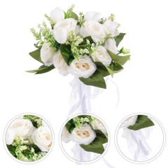 1PC Wedding Bouquet Bride Bouquet Bridesmaid Bouquet Artificial Flower