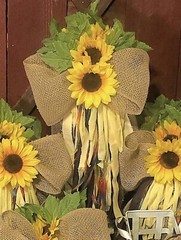 Wedding Bridal Bouquet Sunflower Set
