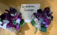 NOS Artificial Flowers Wedding Party Set Custom Made 2000.00 Value