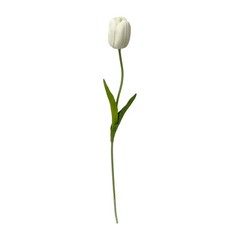 36 Pcs 15″ White Tulips Artificial Flowers Silk Floral Wedding Bouquet Décor