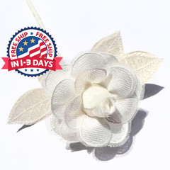Flor de encaje hecha a mano para la 13.ª boda, regalo de San Valentín