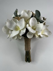 Faux Magnolia Bridal Bouquet Flowers – Wedding Flowers