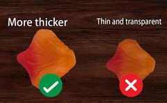 0.45LB Fake Orange and Red Rose Petals for Wedding,Pcs Silk 2500 Sunset Red