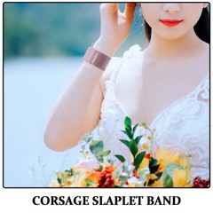 6 Pcs Bridesmaid Bracelets for Wedding Day Adjustable Wristlet Band