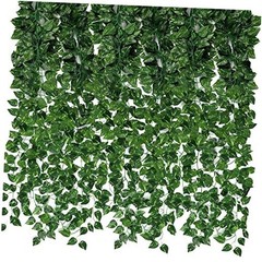 Fake Vines for Room Decor 24 Pack 168ft A-24pcs of Vines with 0 LED lights