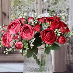 1PC Wedding Bouquet Decor Simulation Bouquet Bride Holding Flower Wedding Prop