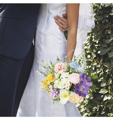 Wedding Bouquets for Bride – Roses Flower Bouquets for Wedding or Centerpieces
