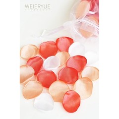 300pcs Reusable Silk Rose Petals Wedding Decorations Table Scatter Party Favors