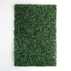 22 sq ft Artificial Faux Foliage Green Large Leaves 11 UV Protected Wall Mat
