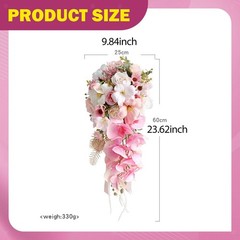 Waterfall Bridal Bouquet Bridesmaid Bouquet Romantic Photography Props