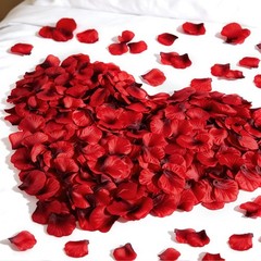 2000PCS Realistic Silk Rose Petals – Perfect for Weddings, Proposals & More