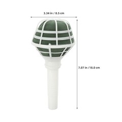 18Pcs Hand Tied Wedding Bouquet Holder with Stable Floral Base for Bridal Use