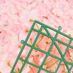 4 Blush Hydrangea Flowers Mat Wall Backdrop Panels Wedding Party Decorations