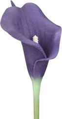 20pcs Calla Lily Bridal Wedding Bouquet Lataex Real Touch Artificial Flower H…