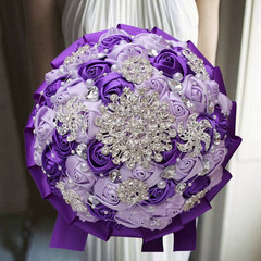 I Cream Wedding Bouquet Artificial Flowers Bouquet Decoration for Wedding Party