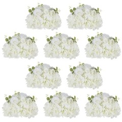 Flower Balls for Centerpieces Wedding: 10 Pcs 11.8 11.8″ Diam – 10 PCS White