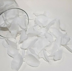 White Silk Rose Petals Wedding Bride Party Confetti Flower Birthday Vase Decor