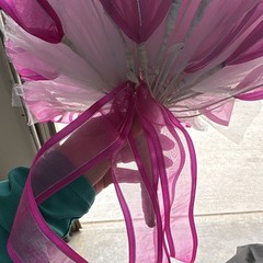 Quince crystal bouquet