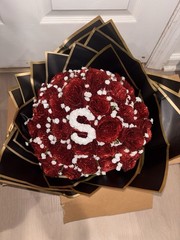 Custom Glitter flower bouquet