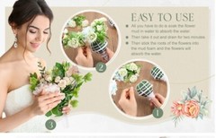 Plant Styrofoam Bouquet Holder 10 Wedding Flower Bouquet Foam Holders