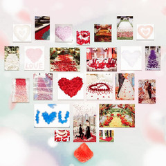 1000Pieces Rose Petals, Artificial Flower Petals Fake Rose Petals Silk Red Rose