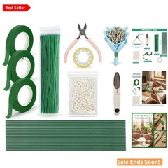 DIY Floral Art Tool Set for Handmade Flower Crafting in Elegant Colorful Design