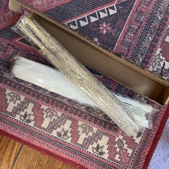 NEW Anthropologie 96 Piece Dried Nuetral Pampas Grass Boho Decor Flowers Reeds