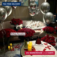 CODE FLORIST 2200 PCS Dark-Red Silk Rose Petals for Romantic Night,Wedding,Propo