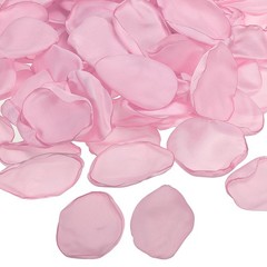 400 Pcs Silk Rose Petals, Artificial Flower Scatter Fake Rose Petals Light Pink