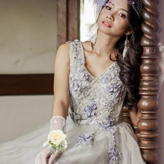 2 Pcs Bride Wristband Decor Artificial Flower Hand for Bridesmaid