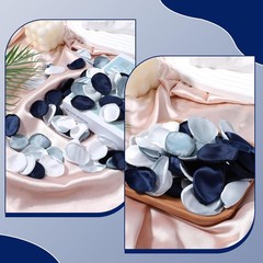 200pcs Silk Rose Petals Weddings Dusty Blue Flower Silk Petals Flower Girl