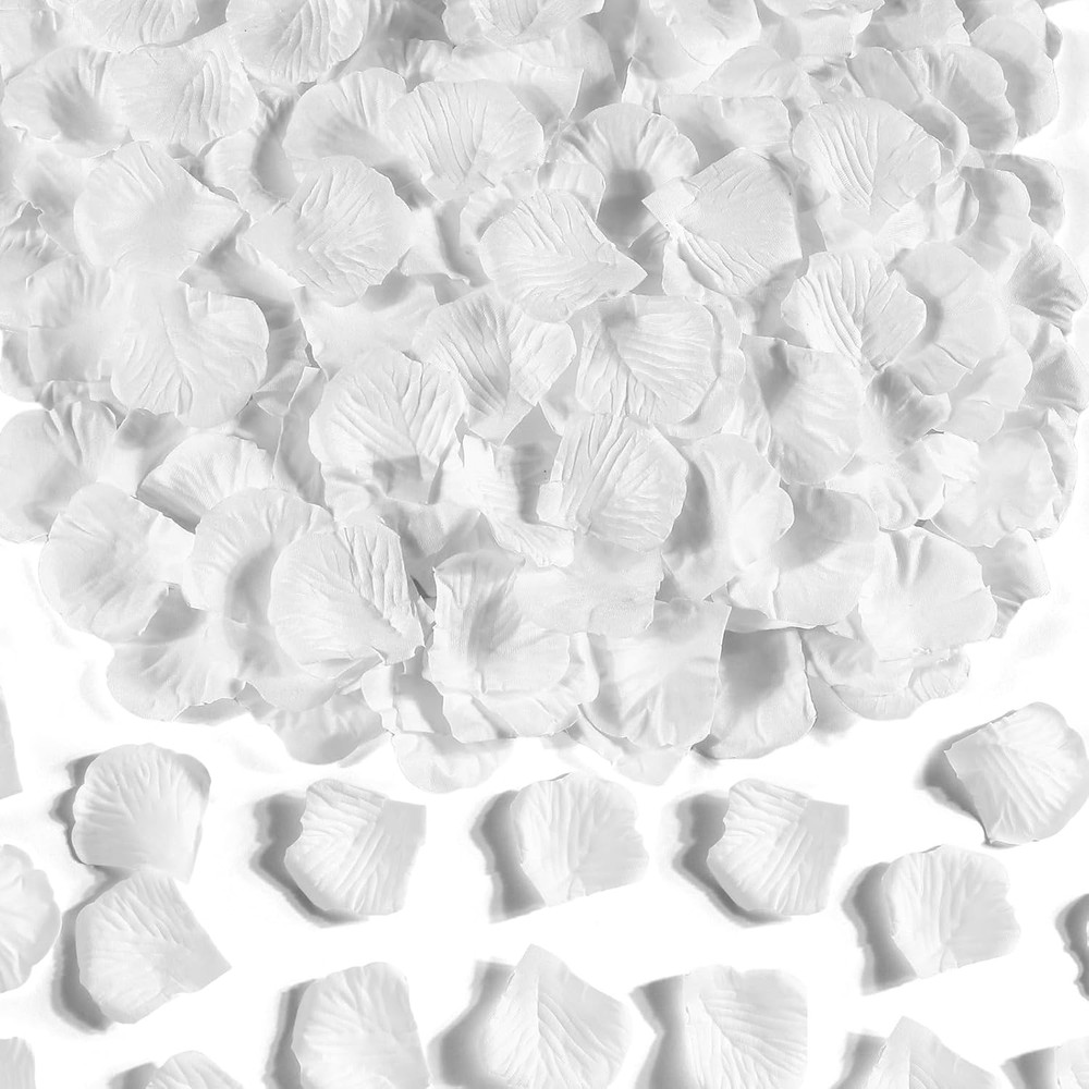 1000 Pcs Rose Petals Artificial Silk Flower Petals Romantic Decorations for Wedd