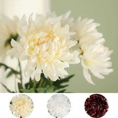 3 Stems 27″ Silk Artificial Chrysanthemum Flowers Party Events Home Decorations