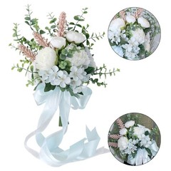 Elegant Rose Wedding Bouquets Artificial Flower Bouquets Outdoor Photo Props